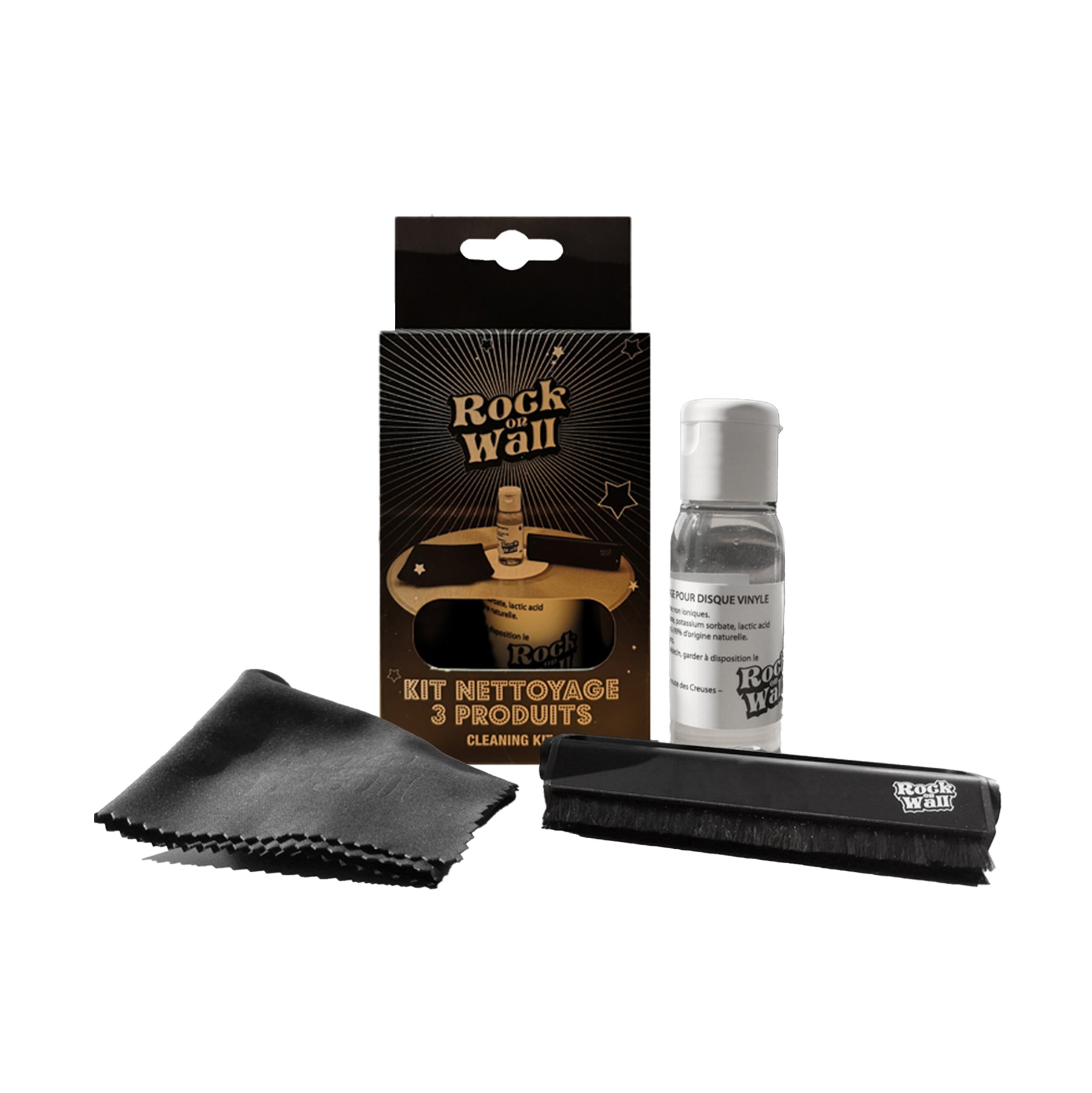 ◉ 3-Product cleaning Kit for Turntable