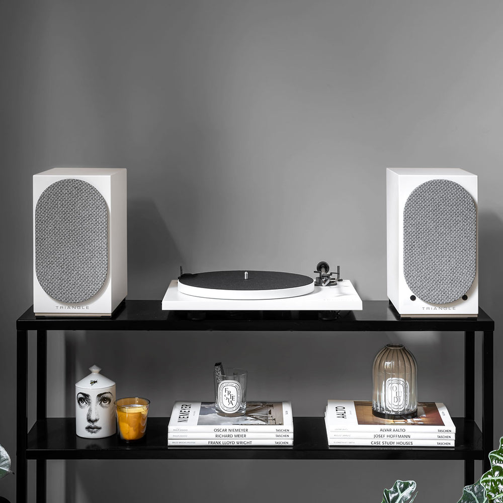 Platine Vinyle Triangle TIT01 G - Blanche - Garantie 2 Ans - Léger Défaut